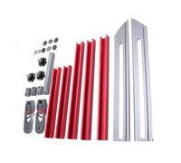 CFTGIW Calibro per Scale in Lega di Alluminio 17. a 58,9 Pollici Strumento Multifunzionale per la Misurazione delle Scale Jig Stair in Lega il Nostro Strumento Anodizzato Stair GaugeStair Template