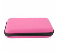 CFTGIW Case di Trasporto Console di Gioco Portatile con 8 Slot di Gioco Pocket Hard Shell Travel Protective Case per il Nuovo 3DS XL Blue XL Super per 2DS per Ne Game Console Che Trasporta (PINK)