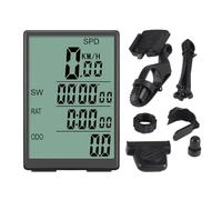 CFTGIW Computer da Bici Tachimetro per Bici Wireless Resistente all'acqua Schermo LCD da 3 Pollici Contachilometri da Ciclismo Retroilluminato con Dati Beyond Design Intuitivo per la Bicicletta I