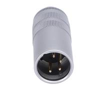 CFTGIW Connettore Maschio XLR a 4 Pin Maschio XLR a 3,5 Mm Adattatore di Microfono Femminile Bilanciato per Miscelatori Smartphone Tablet Microfono Smartphone Spirario a 3,5 Mm Adattatore Femmina4