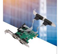 CFTGIW Convertitore Adattatore Scheda di Espansione PCI E Porta Seriale a 4 Porte 2,5 Gb/s Full Duplex Canale/slot/scheda Interfaccia -232 1 0a PCI-Express 1X Supporta l'Espansione 4X