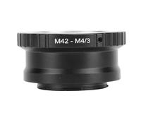 CFTGIW Convertitore per Lenti per la Fotocamera Digitale da M42 a M4/3 Adattatore per Lenti per EP1 EP2 EP3 EPL1 EPL1 EPL2 4/3 Monte Permettendo di Avvitare M42 LENSE MONTENE ADAPTERCAMERA