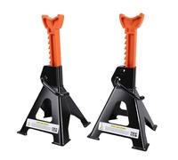 CFTGIW Cric per Auto da 3 Tonnellate, Resistente, Regolabile in Altezza, da 112 a 168 Pollici, Supporto per Veicoli per Piccoli SUV, Pick-up, Berline, in Acciaio al Carbonio, Base Nera,