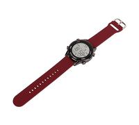 CFTGIW Cronografo Digitale Orologio Wr50m Luminoso Orologio Sportivo per Esterni Luminosi per Uomini Cronografo Rossi Che Riferisce 12 Watchdigital Digitali Watchluminious (WINE RED)