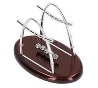 CFTGIW Culla Palline in Equilibrio Scienza Fisica Gadget Giocattoli da Scrivania Accessori Regali PER l'arredamento di Casa e Ufficio M 23x14x18 Cm Bellezza Ma STRESS un ORNAMENTO PER ALLEVIARE LO