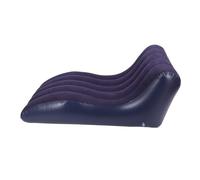 CFTGIW Divano Gocce Gonfiabile PVC Comodo Divano da Campeggio per Dormire Portatile per Picnic per i Picnic Escursionisti Viaggi Rossi più in Alto e una Sala da Lounge Gonfiabile a Loungernable (blu