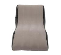 CFTGIW Divano Gonfiabile Sedia Gonfiabile Floccata in PVC Divano per Soggiorni Viaggi in Campeggio Viaggi Sedia Spessa con Base Blu e per Materiali in PVC Floccati da e (Colore del caffè)