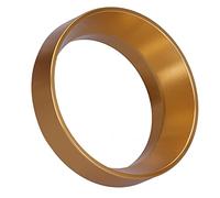 CFTGIW Dosaggio da 58 Mm Sostituzione Sostituzione Antiffly Copertura in Polvere Funnel Macchina da caffè Questa quantità di Ghiottonatura da Dosaggio COF da 58 Mm Ringdos (GOLD)
