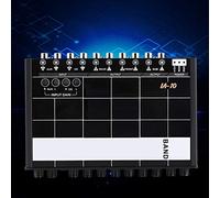 CFTGIW Equalizzatore Grafico Modificato Audio per Auto EQ 7s Sintonizzatore Stereo per Auto con Ingresso Aux 3,5 Mm e Manopola con Livello di Personalizzazione Dedicato Equalizzatore di Banda