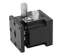 CFTGIW Fase Lineare Asse Z Tavola Scorrevole di Sollevamento Orizzontale Rifilatura Manuale Piattaforma di Regolazione Fine ±3 0mm Corsa Elevata e capacità Fine La Fase BUONA PRESTAZIONE Manuale a