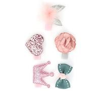 CFTGIW Fermagli per Capelli per Animali Domestici Fiocchi a Forma di di Rose Set di Forcine per Capelli con Fiori Set di Accessori per Toelettatura di Animali Domestici Può più per Vestire un