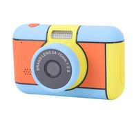 CFTGIW Fotocamera Digitale HD da 48 MP per Bambini, Telecamera Toddlers a Doppia Lente Selfie con Filtri, Adesivi, 20 Fotogrammi, 4 Stampe, Trasferimento Intelligente USB, Batteria (BLUE)