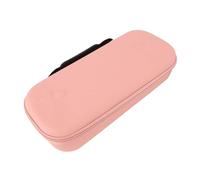 CFTGIW Game Remote Player Case con Scraping a Gocce a Doppia Cerniera con Cerniera a Gigante Game Grey Player Che Trasporta per Accessorio Portal Accessorio Grey per Progettare con Remote (PINK)