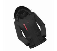 CFTGIW Giacca Riscaldata da Donna con Cappuccio Staccabile Inverno Calda Giacca Riscaldante Abbigliamento Riscaldata con Cappuccio con Cofano Staccabile Riscaldato Caldo Riscaldato (M)