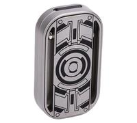 CFTGIW Giocattolo con Carte di Spinta in Metallo Decompressione Sollievo Dallo Stress Push Slider Sfere in Acciaio Inossidabile con Motivo Inciso per la Meditazione in Attesa Costruito per