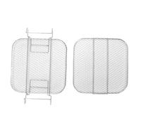 CFTGIW Griglia per Friggitrice Griglia per Friggitrice a 2 Strati in Acciaio Inossidabile Lavabile in Lavastoviglie per AG301 AG302 AG400 Questa Gamma e praticità di compatibilità Come MODELLI