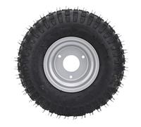 CFTGIW Guffo in Acciaio in Lega di Gomma Fuori Strada 145x70-6 6 Pollici 3 Bulloni Non Slip Esplosione Pneumatico con per Bici ATV Quad Fuori Strada Go Kart Utv Cart