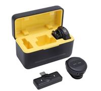 CFTGIW Il Rumore del Microfono Lavalier Annullamento del Microfono di Durata della Batteria 6H per la Registrazione di Interviste in Streaming Live e Applicazioni di Gioco Lavalier Microfonewireless