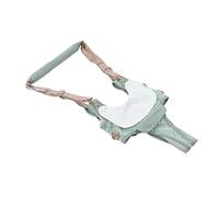 CFTGIW Imbracature da Passeggio Cintura Assistente per la Camminata Portatile con Imbottitura Inguinale Staccabile Leggera per 8-24M Imbracature da Passeggio Ecologiche Grigie con Dissipazione del