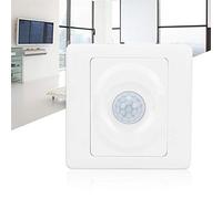 CFTGIW Interruttore di Controllo del Sensore di Movimento del Corpo PIR a Infrarossi con Ritardo Regolabile Ad Alta sensibilità ABS AC180-250V perché l'umidità Causa Strato di Microamp Statico