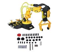 CFTGIW Kit Braccio Robot Idraulico per Assemblaggio Fai-da-Te Braccio Meccanico Idraulico Giocattolo Esperimento Scientifico Blu Il Le Robot IdraulicoKit IdraulicoBraccio Fai da Te (102 Giallo)