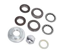 CFTGIW Kit Cuscinetti Sterzo per Moto da 9 Pezzi in Alluminio Tutti Kit Cuscinetti Sterzo per Moto da 9 Pezzi per CRF50 Z50 Z50R - Cuscinetto per Motocicletta a Rulli con Testa Stelo in Lega di