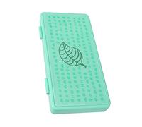 CFTGIW L328 Organizer per Scatola per Carte da Gioco da 16 Slot con Slot per Scheda di Memoria per/Lite Modello in Vetro Host 9H Bello Sufficiente per l'archiviazione di Carte da Gioco Lite Si