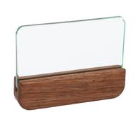 CFTGIW Lucidatore per Vetro per Lucidatura della Pelle Utensile per Levigatura Professionale a Blocchi con Manico in Noce L'affettatrice per Temprare Adotta un Facile Lucidatore per Vetro per