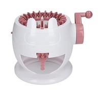 CFTGIW Macchina per Maglieria per Bambini Piccoli 22 Aghi 2 Corde di Colore Giocattolo per Maglieria Rotondo Rotante a Mano Che Coltiva la Pazienza, l'occhio è 22 Migliora il Paziente per Lavorare