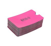 CFTGIW Maniche a Blocchi di Blocco 100 Pezzi per Bloccanti Coccole Lamina Scansione Th Porta Scheda Portatile Magnetica Lamina Verde Potrebbe Essere Forte Nella Manica a Scansione Protezione (PINK)