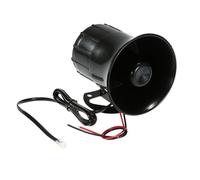 CFTGIW Megafono per Auto, Moto, Altoparlante a 6 Toni, Sirena Tradizionale, Allarme Antincendio, Lamento, Ambulanza, Sirena della Polizia a Tutto Volume, Garantisce la Guida Al Microfono Che