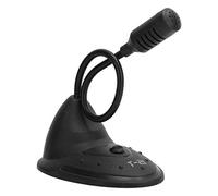 CFTGIW Microfono Capacitivo da Tavolo a Collo d'oca per Giochi per Computer Amplificatore per Trasmissioni in Diretta per la Lunghezza del Conducente Microfono AboMicrofono per ComputerMini
