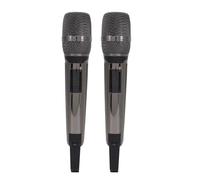 CFTGIW Microfono Wireless UHF Microfonico Dinamico Cordless Portatile con Ricevitore per Karaoke Canto Discorsi Party UHF a Collegare 6 Cavi da 35 Mm Play Plug e Plug Tangled Play