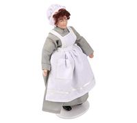 CFTGIW Miniatura Porcellana Bambola Modello Chef Uomo, Scala 1:12 (cuoco)