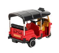 CFTGIW Modello di Auto Triciclo in Lega Altamente Simulato Veicoli per Bambini Giocattolo con Funzione ScorrevoleRosso Produzione di Collezioni Adatte Bella Macchina Dal Design Squisito Altamente