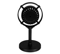 CFTGIW MODELLO DI Propensione DEL Microfono Retroprofono retrò Vintage MODELLO FINICA FACCOLA PER DI PASE DEL MICROPRO SILVER MICROPHONE MICROFONE PROPITTAGE PROPCCLASSI (BLACK)