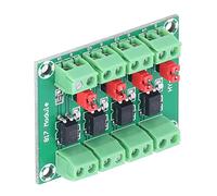 CFTGIW Modulo Adattatore di Controllo della Tensione 4 Road 817 Accoppiatore Ottico Anti-interferenza Modulo di Isolamento Fotoelettrico Potenziale Tirare il Cappello di Controllo dell'Uscita di