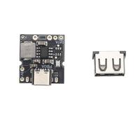CFTGIW Modulo Scarica Carica Integrato per Batteria Al Litio PB0A Modulo Scarica Carica con Connettore USB A Femmina per Puntare il Negativo del SUPPORTO PULSANTI Esterno Esterno
