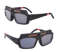 CFTGIW Occhiali Protettivi per Saldatura Ad Oscuramento Automatico Solare Occhiali per Saldatura Ad Argon Che Immagazzinano Energia nel pannello. Alta Resistenza Automatica Forte Abrasione per Solare