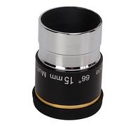 CFTGIW Oculare per Telescopio Grandangolare da 1,25 Pollici 15 Mm 66 Gradi Accessorio per Telescopio Astronomico per l'osservazione di Paesaggi Oggetti Celesti Luminosi Diametro delle Nebulose per