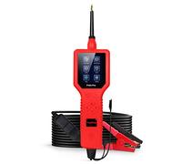 CFTGIW P100 PRO -30V Circuito Auto Tester Automotive Diagnostico Tester Diagnostico 12V 24 V Sonda a Circuito Attivazione delle Parti Digitali Multimetro/alimentazione 0-5 V/più Linguaggi (rosso)