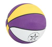 CFTGIW Pallacanestro Resistente all'usura Durevole Sicuro Resistente Al Sudore Pallacanestro Sportivo in Gomma Morbida per Allenamento per Adolescenti Numero 3, 18 Cm / 7,1 Pollici Ha un'ampia