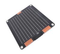 CFTGIW Pannello Solare Bifacciale 20W TIPO C Uscita 5V 2A Pannello Solare Portatile Ultrasottile per Viaggi Campeggio di Efficienza Energia D SolarePannello Portatile20W