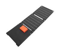 CFTGIW Pannello Solare Pieghevole da 40 W Borsa Pieghevole Doppia USB Borsa di Ricarica per Pannello Solare in ETFE 4 Pieghe con Misuratore di Angolo di Luce del per il Campeggio in Viaggio per