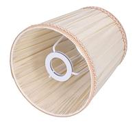 CFTGIW Paralume in Tessuto Meson Installazione Stile Moderno e Semplice per Lampade da Tavolo a Candela Lampadario in Cristallo E14 Delicato Luminoso Perfetto Texture Leggera Tessuto di qualità di