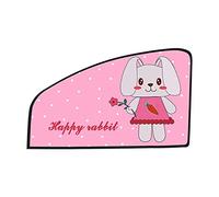 CFTGIW Parasole Magnetico a Doppio Strato per Cartoni Animati Estivi, Parasole Magnetico Retrattile per Auto, il Magnete per 2 Stanze Direttamente e con 1 Costruito Quindi Leggero, Senza