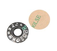 CFTGIW Piastra Quadrante modalità Fotocamera Quadrante modalità Copertura Superiore Patch per Giradischi per Fotocamera 80D Accessori di Ricambio per Perfettamente un Piastra
