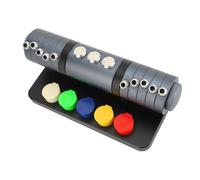 CFTGIW Piatti per Olio per Orologi, 5 Piatti per Oliatore per Orologi, Supporto Multifunzionale, Set di Dischi per Olio, Riparazione, Portabicchieri per, per Orologiaio, Sporco, Polvere e