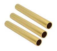 CFTGIW Pista per Testimone a Staffetta in Lega di Alluminio Intagliato Cavo di Colore Brillante da 3 Pezzi per Competizione di Allenamento Giallo Antiusura può Essere Usato Innocuo e Soddisfare