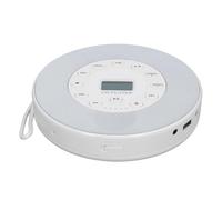 CFTGIW Player CD Portatile con Altoparlanti Saltare 1500MAH CD Player Ricaricabile per RW MP3 White Senza Eliminare BT Necessità di Batterie PlayerChargable (#2)